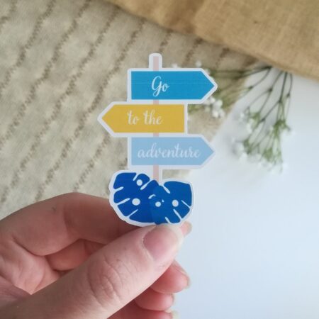 Autocollant slow travel