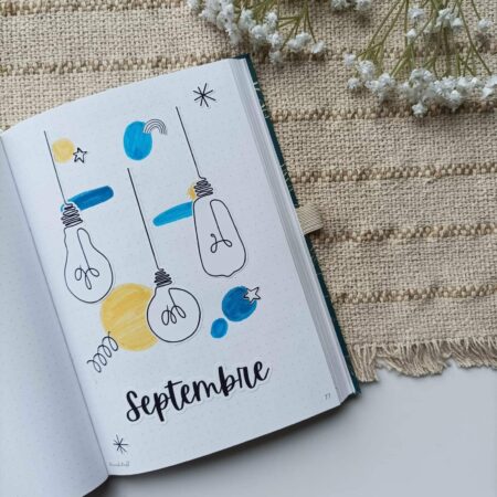 Page de garde bullet journal