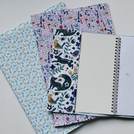 Protège cahier en tissu – Image 4